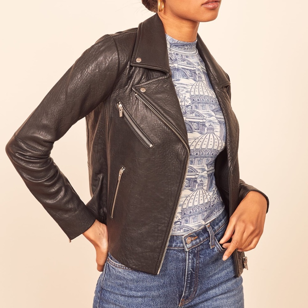 NWT Veda Bad Leather Jacket SZ SMALL